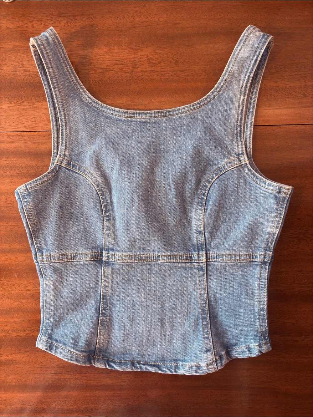 Cotton On Codie Denim Corset Top